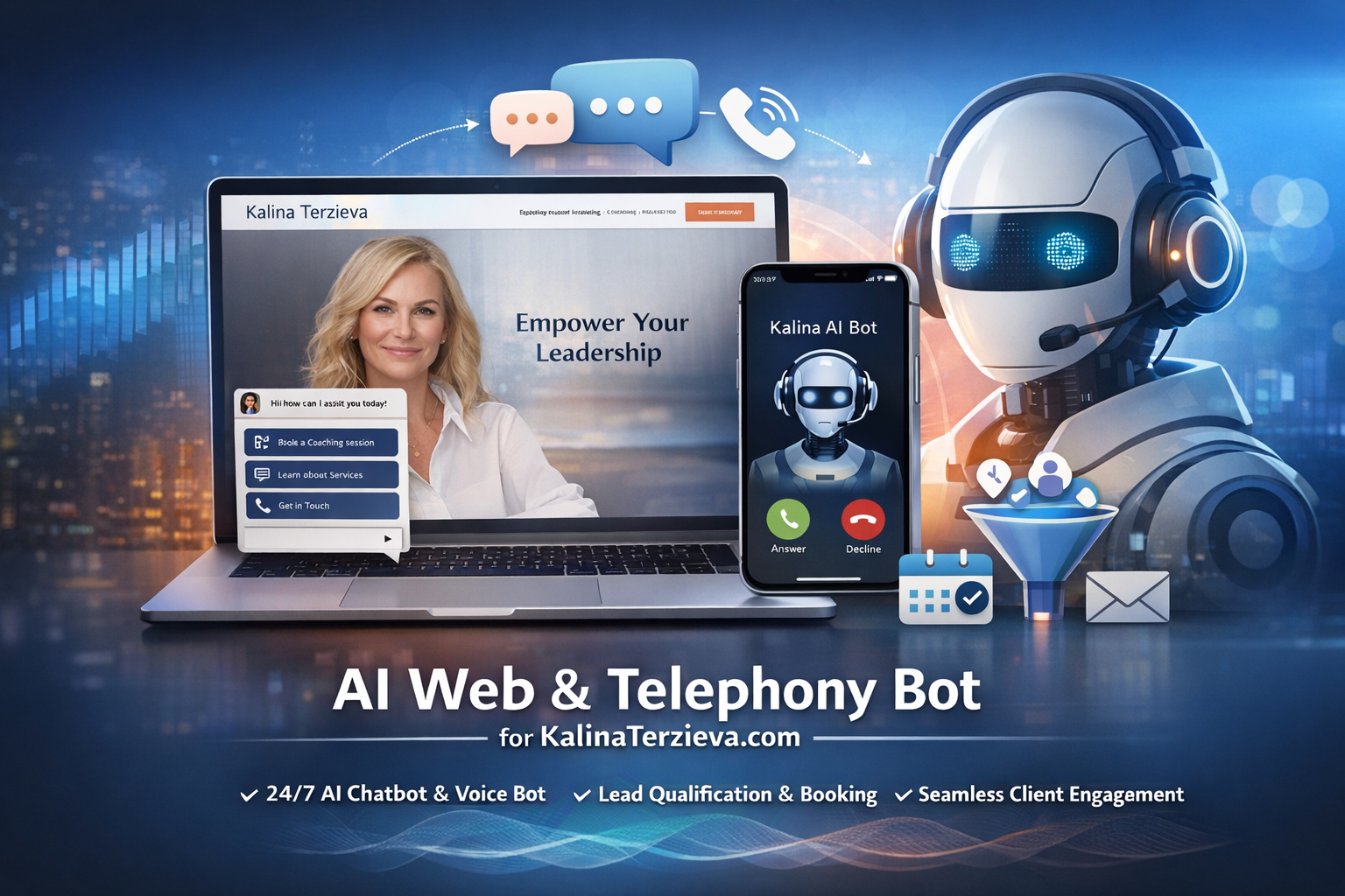 AI-powered web and telephony solutions